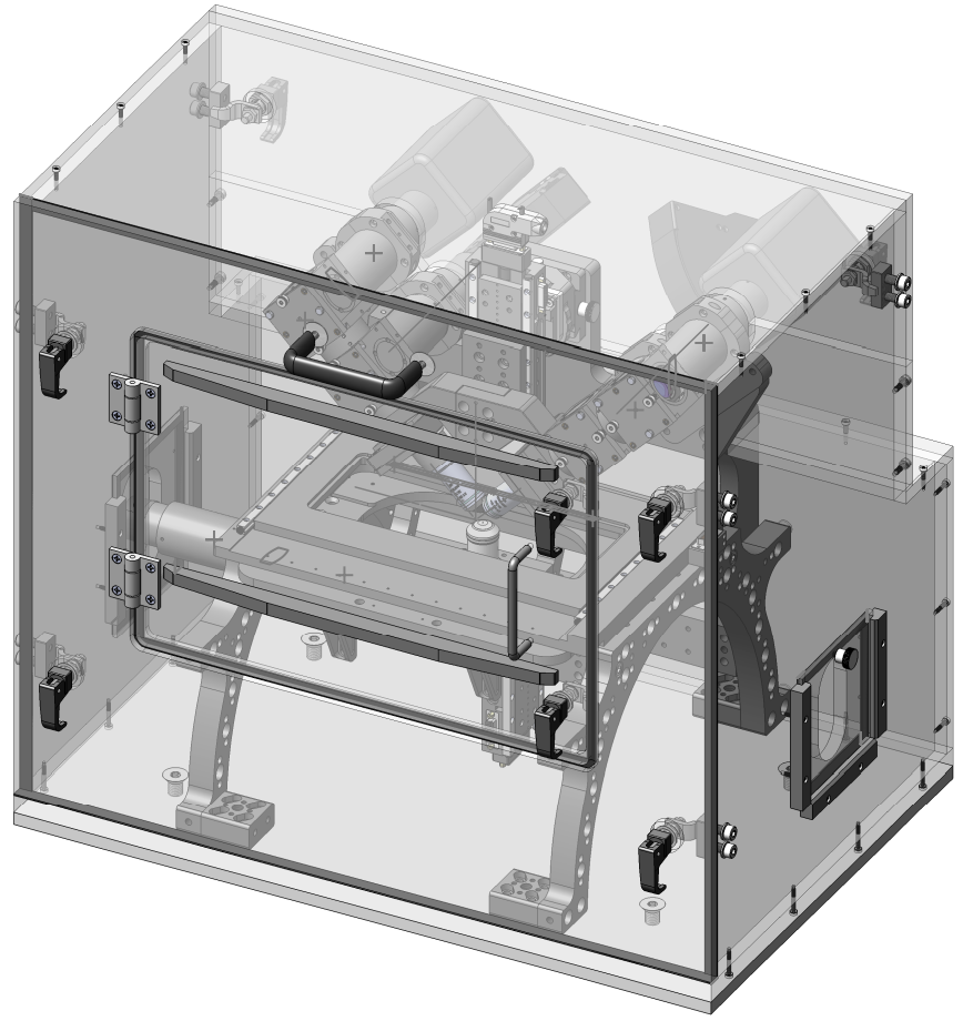 diSPIM on RAMM in incubator enclosure